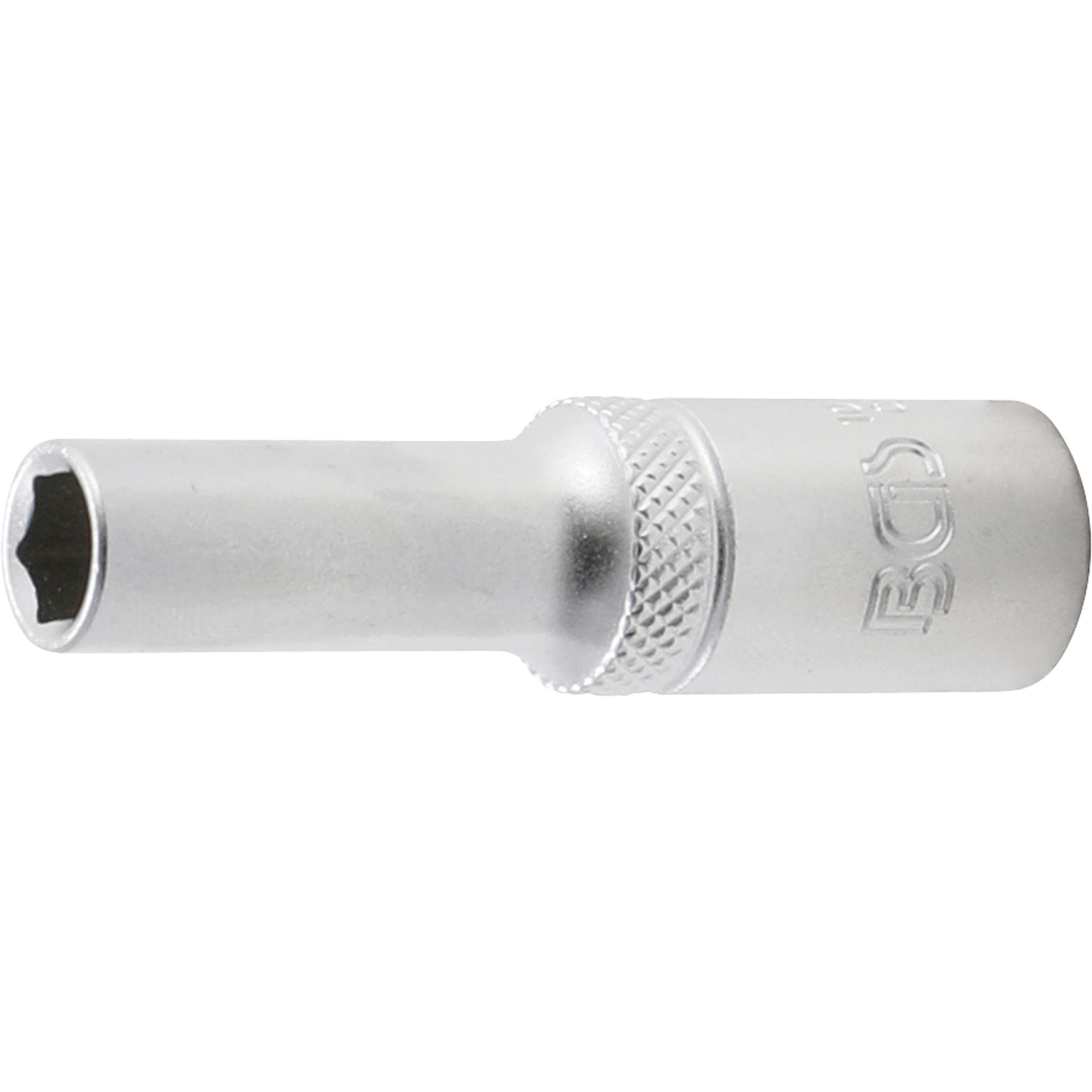 BGS, Steckschlüssel + Stecknuss, Steckschlüssel-Einsatz Sechskant, tief Antrieb Innenvierkant 10 mm (3/8") SW 8 mm (8 mm...