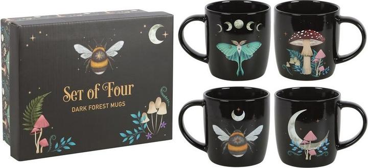 Produktbild Something Different Kaffeebecher Dark Forest 4erPack (4x)