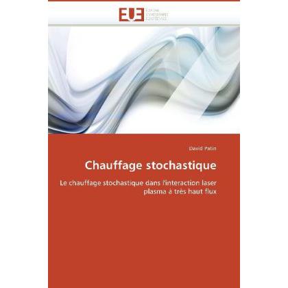 Thumbnail - Chauffage stochastique, Fachbücher von David Patin