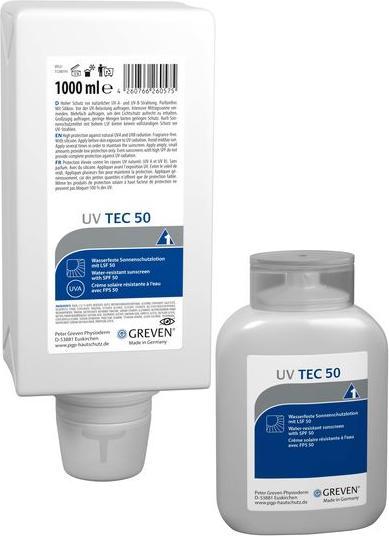 Produktbild Sonnenschutz UV TEC 50 (Sonnenlotion, SPF 50, 250 ml)