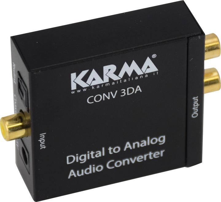 Produktbild Karma Italiana CONV 3DA Audiowandler Schwarz (Digital -> Analog)