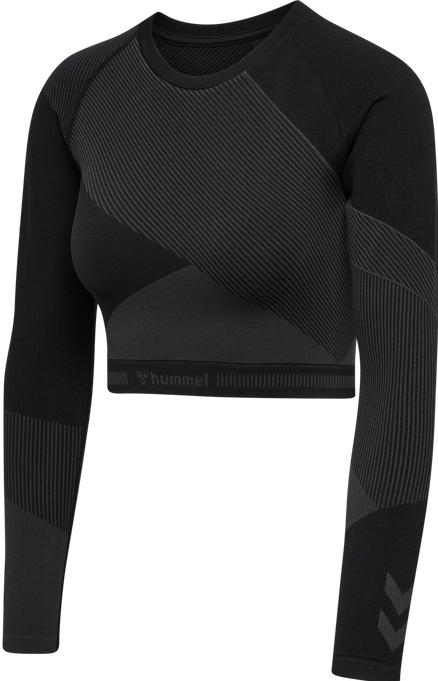 Actual product image hummel hmlUNITY SEAMLESS CROP T-SHIRT L/S (L)