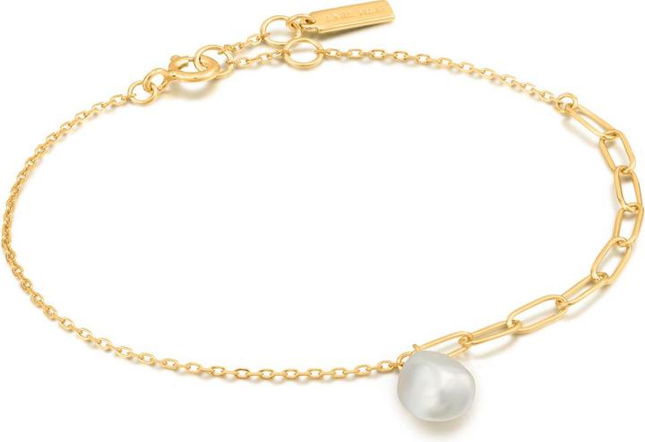 Immagine prodotto Ania Haie Bracciale Perla della Saggezza B019-02G Donna (19 cm, Argento 925)