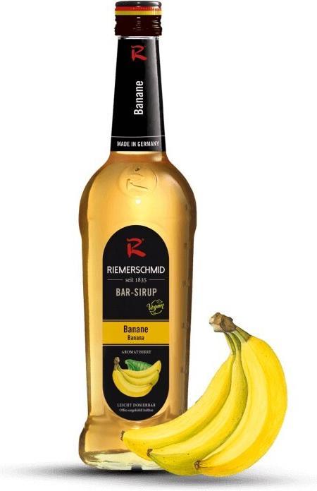 Immagine prodotto Riemerschmid Sciroppo di banana bar non alcolico (1 x 70 cl)