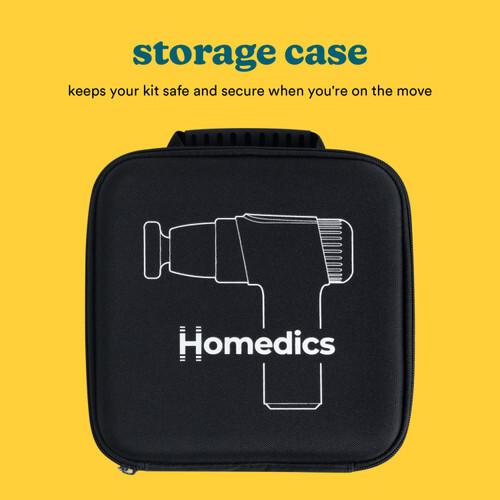 Actual product image Homedics PGM-45BK NOVO Mini Massage Gun (6 Steps, 60 min)