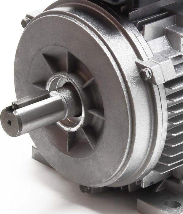 Actual product image Wiltec Professional Single-Phase Copper Electric Motor Double-Pole 230 V 2,2 kW with Copper Wire Coil