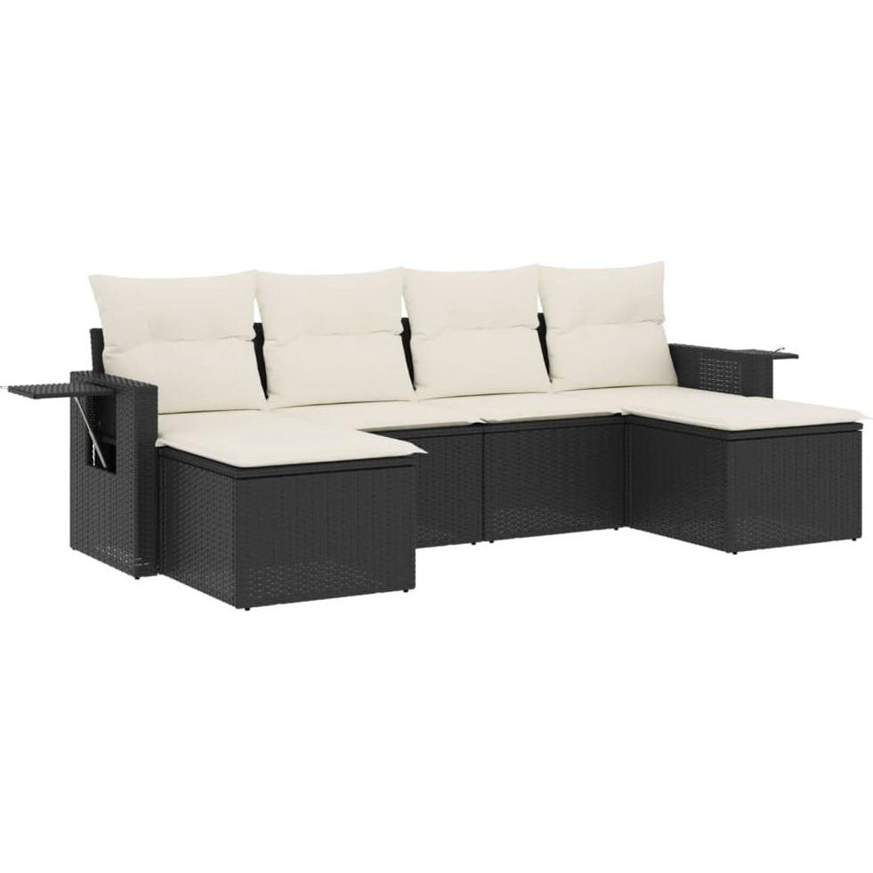 VidaXL, Gartenlounge, 10-tlg. Garten-Lounge-Set mit Kissen