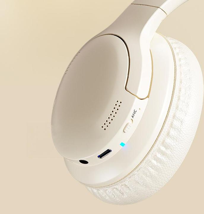 Actual product image Wekome Bluetooth V5.3 ANC wireless on-ear headphones (ANC, 8 h, Wireless)