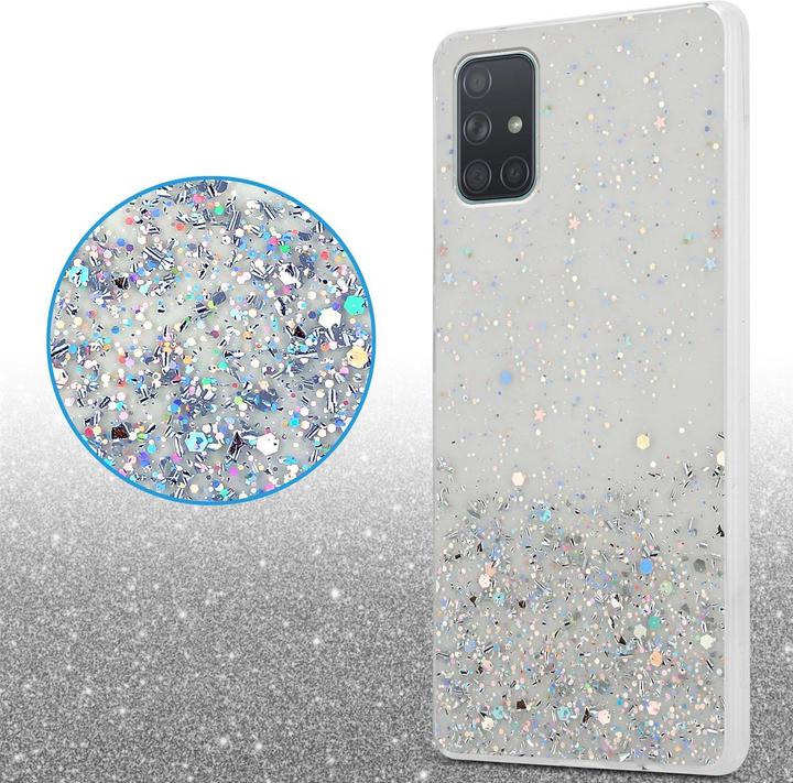 Produktbild Cadorabo TPU Cover funkelnder Glitter (Samsung Galaxy A71)