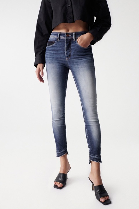 Actual product image Salsa Jeans Cropped Secret Glamour Pushin Dark Wash (W30/L30)