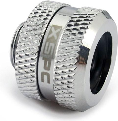 Image du produit XSPC Raccord G1/4" sur tube dur 14mm, chrome - 8 pièces