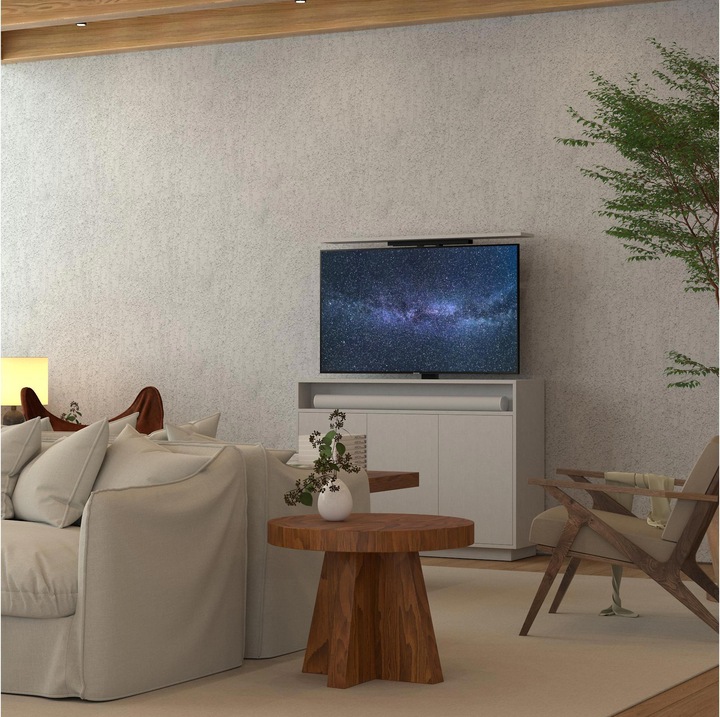 Produktbild Multibrackets TV-Lift AV-Möbel, Weiss max. 50 kg (55", 50 kg)