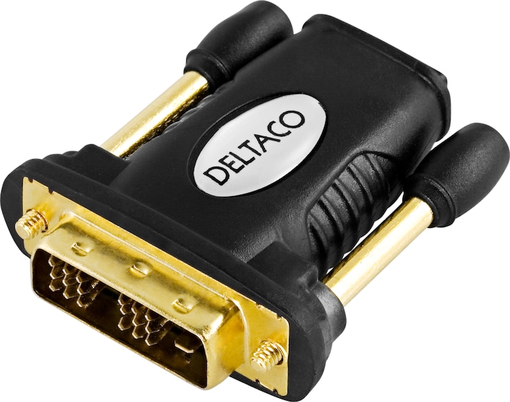 Produktbild Deltaco videoadapter - HDMI Type A hun (HDMI)