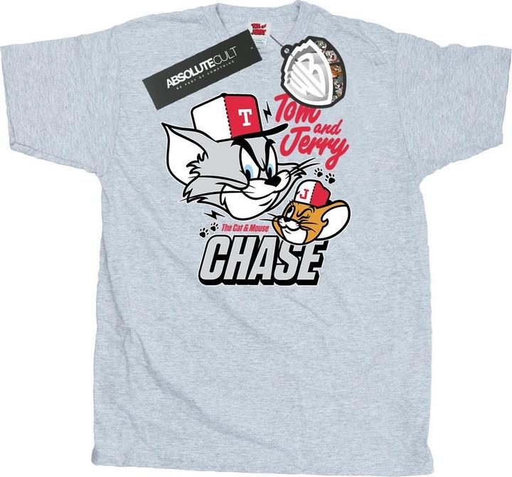 Immagine prodotto Tom & Jerry Cat & Mouse Chase Maglietta Uomo (S)