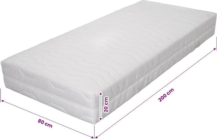 Image du produit vidaXL Matratze (80 x 200 cm)