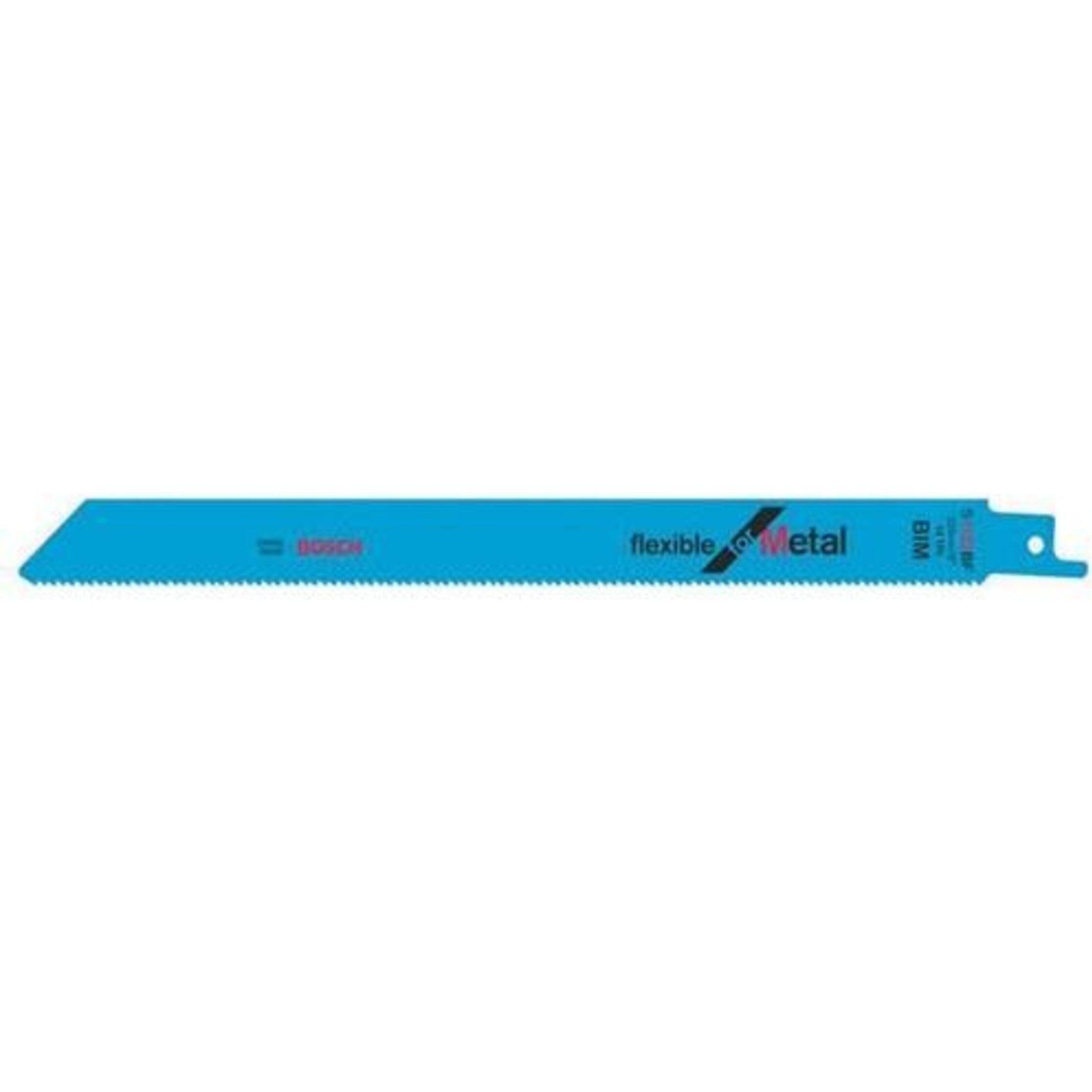 Bosch Professional Zubehör, Sägeblatt, Säbelsägeblatt S 1122 BF Flexible for Metal, 100er-Pack