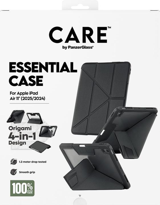 Produktbild PanzerGlass CARE TPU Essential Case black iPad Air 11" (2024-2025) (Apple iPad Air 11 2024, Apple iPad Air 11 2025, Apple iPad Air 11 2026)