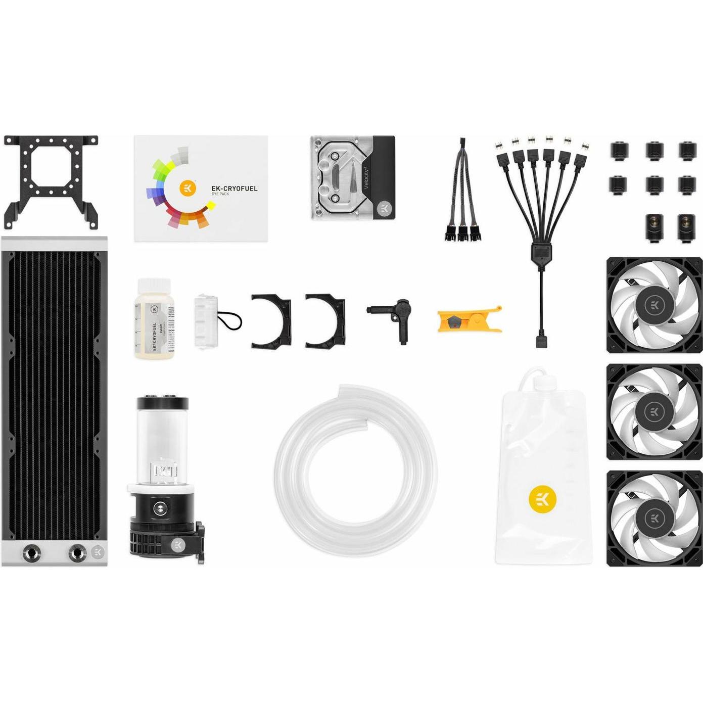 EKWB EK-Quantum Power² Kits P360 Series – Intel 1700, CPU Wasserkühler, Schwarz