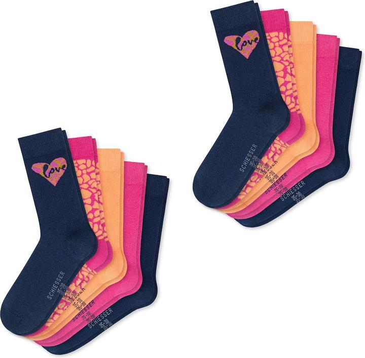 Produktbild Schiesser Freizeitsocken Muster Mix (10er Pack, 39 - 42)