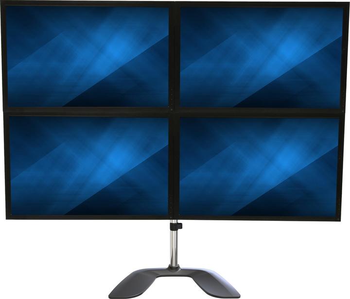 Actual product image StarTech ARMQUADSS monitor mount for four screens (for up to 32" VESA monitors, b (Table, 32", 8 kg)