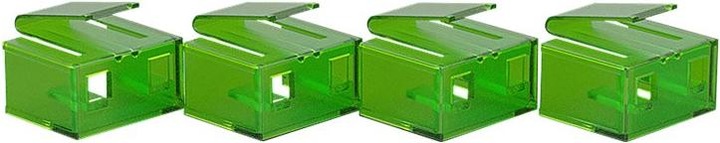 Produktbild Lindy RJ45 Port Blockers x 20 Green