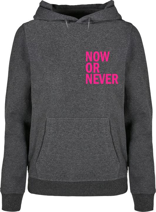 Produktbild Merchcode Ladies Now Or Never Basic Hoody - 113671 (S)