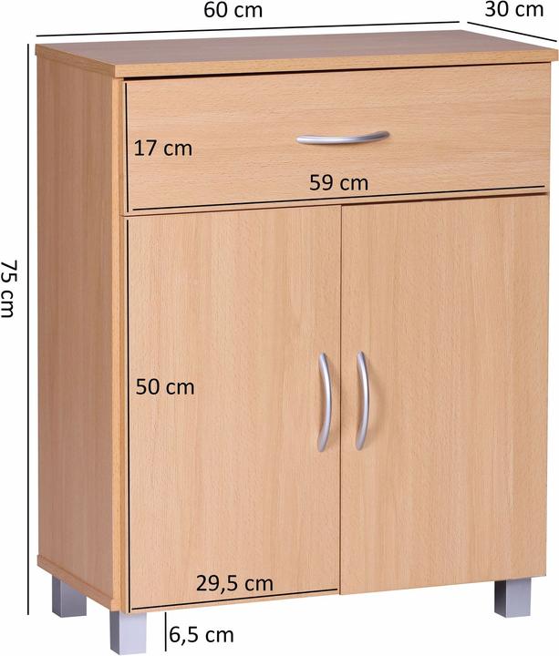 Produktbild Wohnling Lena (60 x 30 x 75 cm)