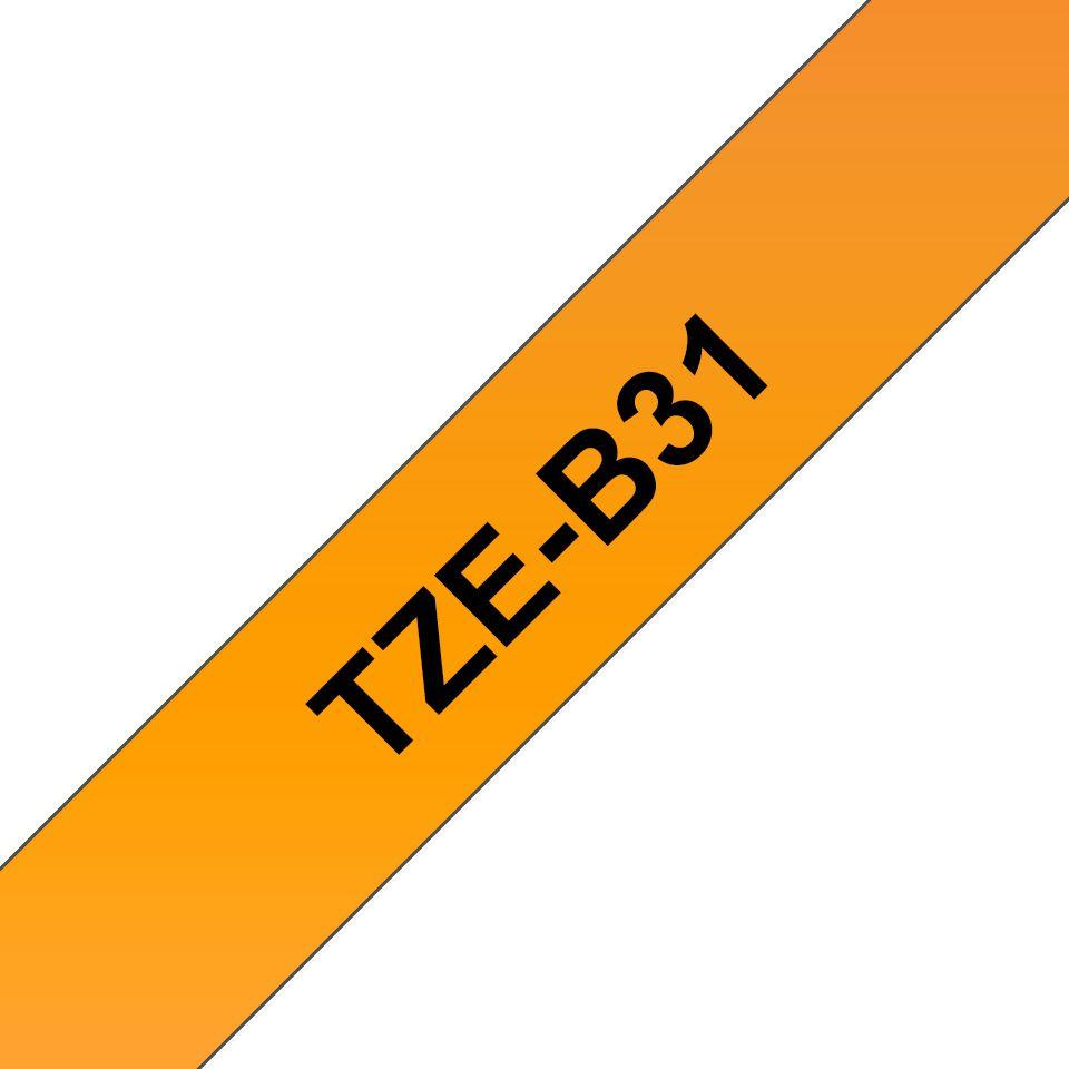 Brother, Beschriftungsband, Tze-B31 (1.20 cm, Schwarz)