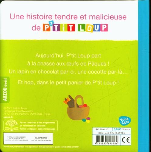 Produktbild P'tit Loup fête pâques (Französisch, Lallemand Orianne, Thuillier Eléonore, 2021)