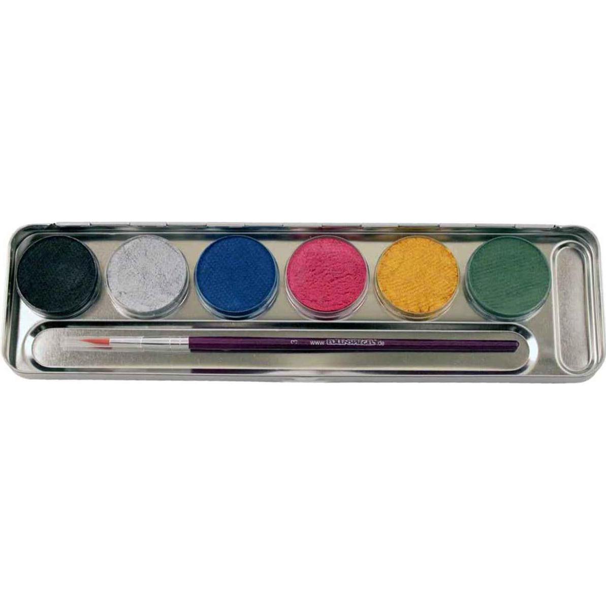 Eulenspiegel Tavolozza Trucco 6 Colori - Set Professionale