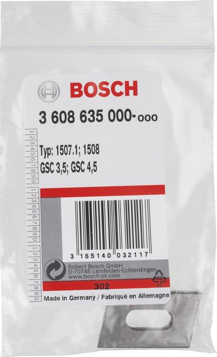 Produktbild Bosch Professional Zubehör Obermesser für Blech- und -Universalscheren, für GSC 3.5 / 4.5