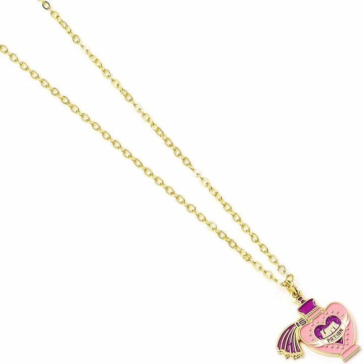 Actual product image Carat HARRY POTTER - Pendentif et Collier Plaqué Or - Love Potion (Gold-plated alloy with enamel details and glitter)