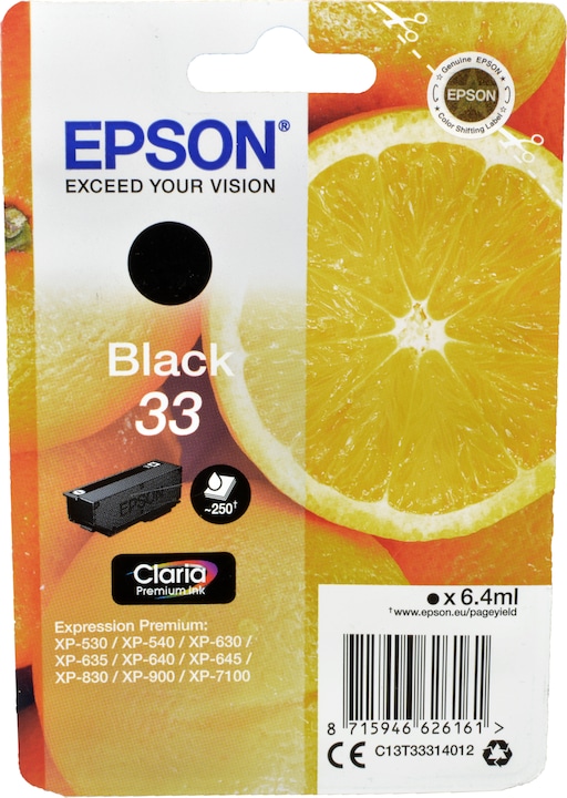 Epson 33 Claria Premium (BK)
