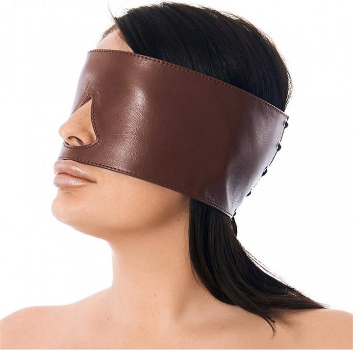 Productafbeelding Rimba Lederen masker "Manda