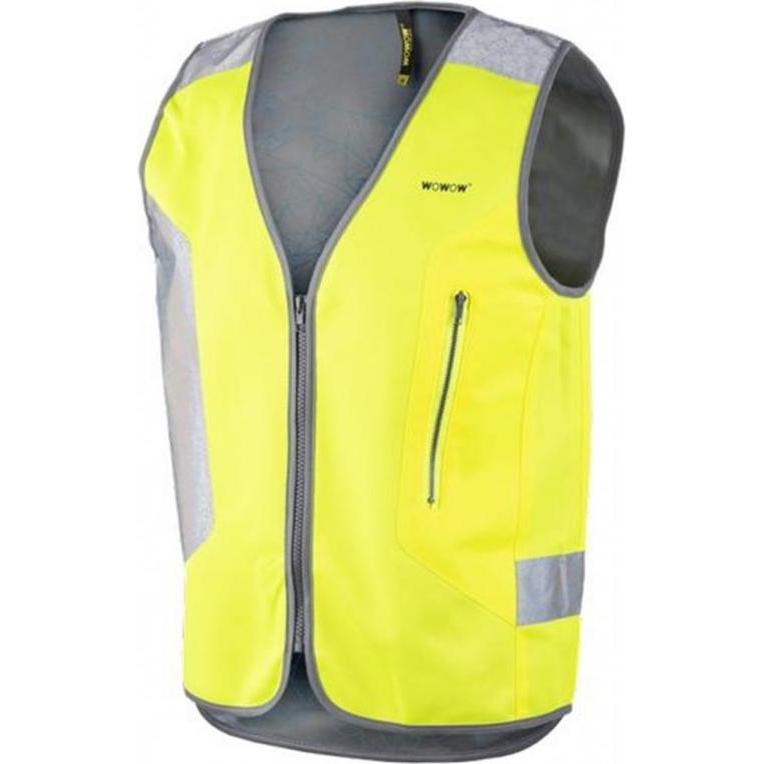 Wowow, Herren, Velojacke, Reflexweste Tegra XL (XL), Gelb, XL
