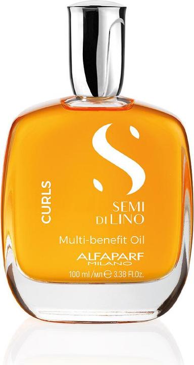 Immagine prodotto Alfaparf Olio Multi-Benefici Semi Di Lino Curls (100 ml)
