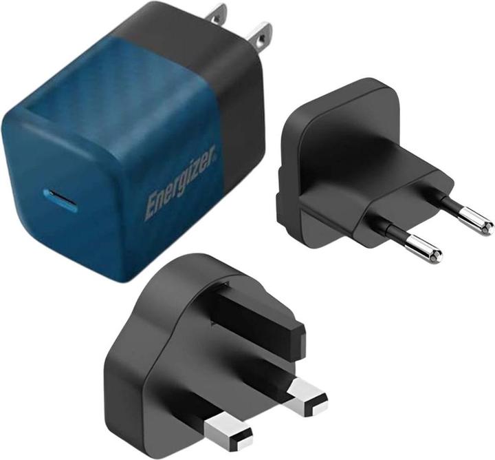 Produktbild Energizer Power-Delivery Ladegerät – 20 W – EU/UK/US, blau (20 W)