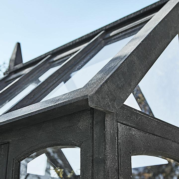 Produktbild Loberon Gartenhaus Halvento antikschwarz