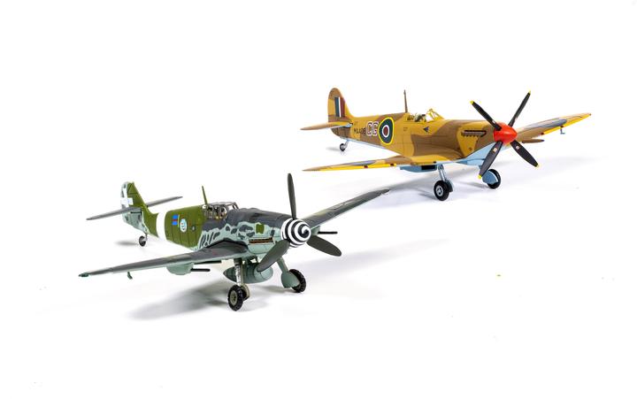 Image du produit Corgi Messerschmitt Me109G-6 (Trop) Maggiore Antonio Vizzotto Regia Aeronautica 150 Gruppo Sicily Ju