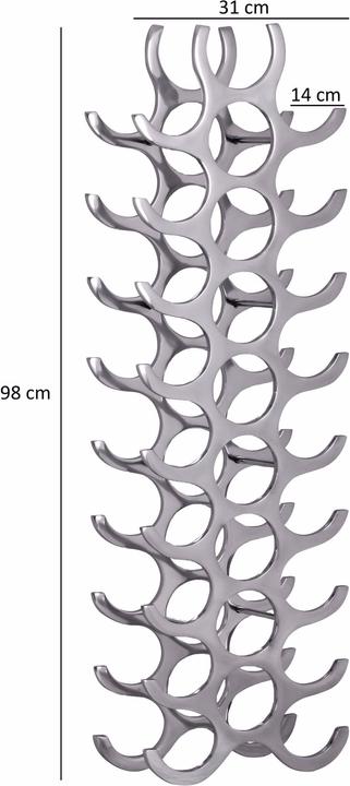 Produktbild Wohnling Design (27 Flaschen, 31 x 14 x 98 cm)