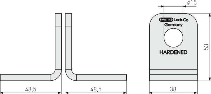 Productafbeelding Abus 115/100