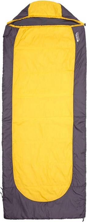 Actual product image Mountain Warehouse Unisex Adult Left Zip Microlite 500 Square Sleeping Bag (215 cm)