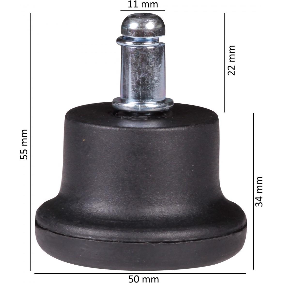 Thumbnail - Amstyle, Zubehör Büromöbel, Rollen