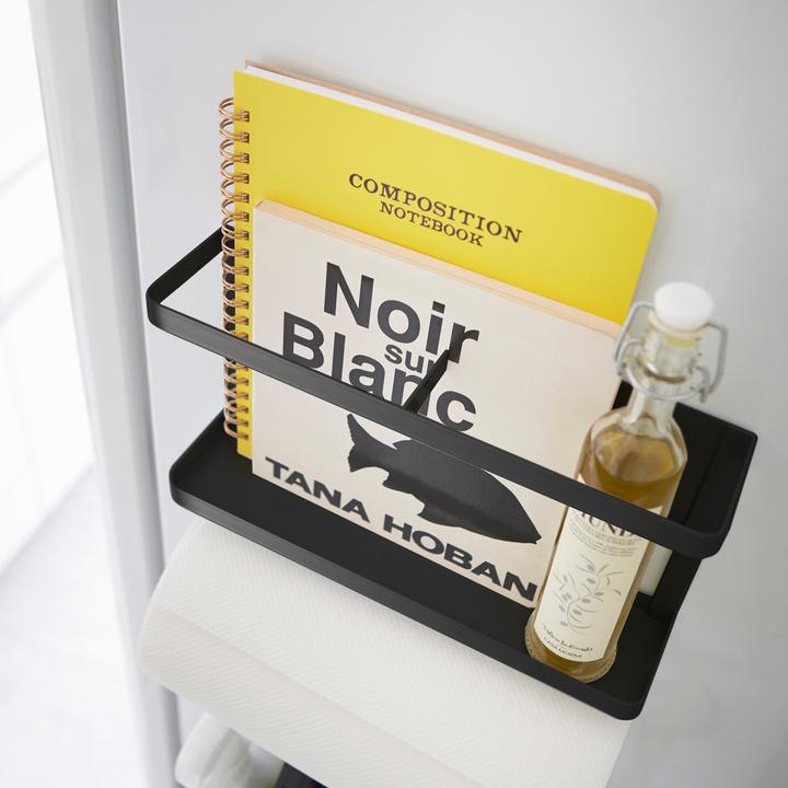 Produktbild Yamazaki Magnetic refrigerator side rack - Tower - black