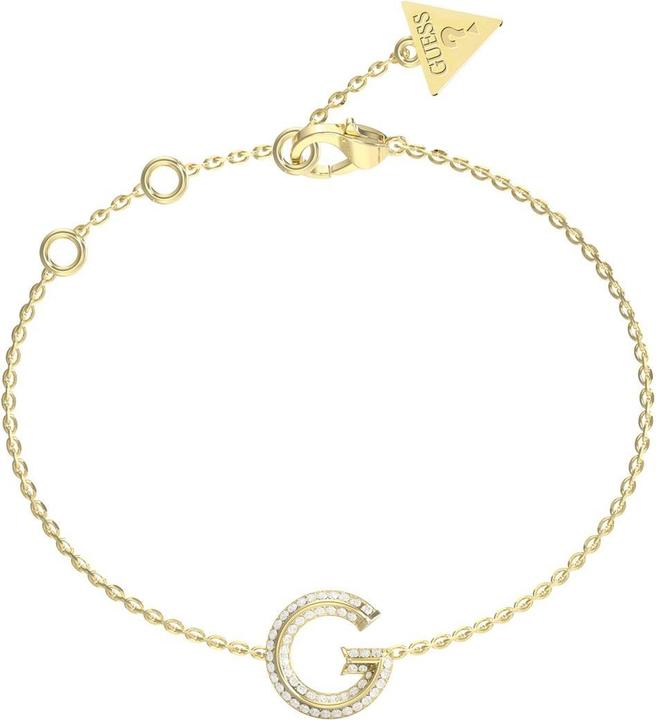 Actual product image Guess G Crystal Adjustable Link Bracelet (14.60 cm)