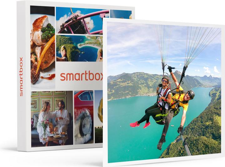 Actual product image Smartbox 35-minute thermal paragliding flight on Lake Lucerne for 2 people (2 pers.)