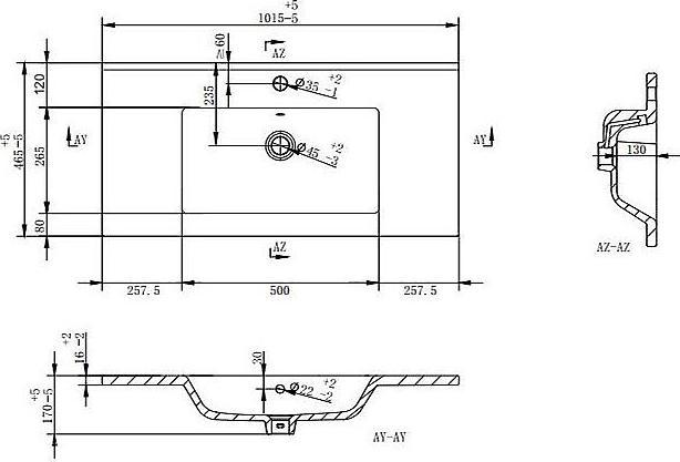 Actual product image Shower Design Motiac (465 mm, 1010 mm)