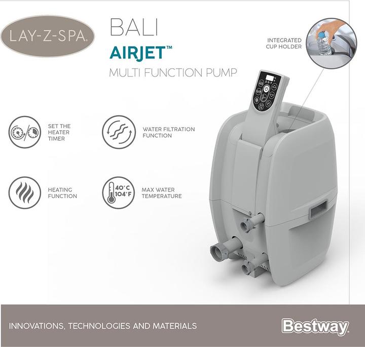Image du produit Bestway Lay-Z-Spa Bali (4 pers.)