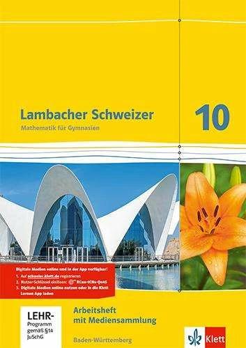 Image du produit Lambacher Schweizer Mathematik 10. Arbeitsheft plus Lösungen und Lernsoftware Klasse 10. Ausgab (Allemand, Bernhard, Ilona/Janzen, Klaus-Peter, Wiebke/Jungmann, 2016)