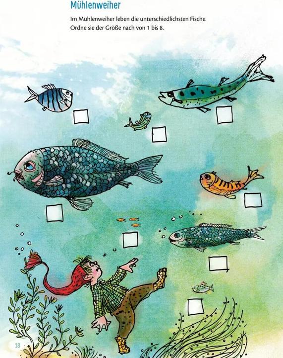Produktbild Mein grosses Rätselbuch vom kleinen Wassermann (Deutsch, Mathias Weber, Otfried Preussler, 2021)